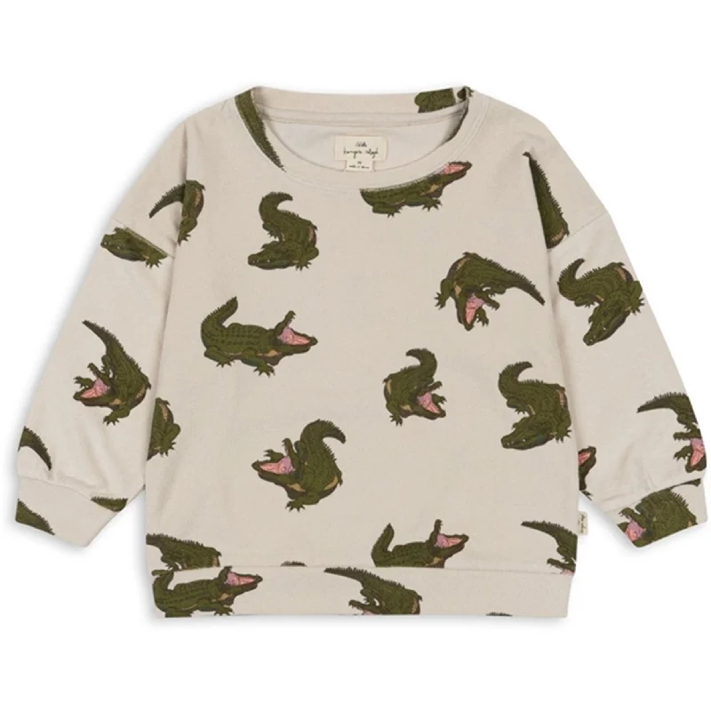Easy Chic Konges Sløjd Crocodile Itty Sweatshirt