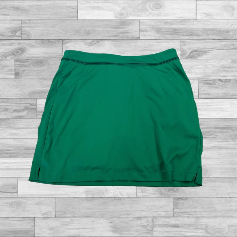 Simple Comfort Athletic Skirt Skort By Gym Shark In Green, Size: M