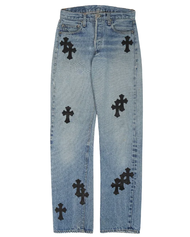Soft Knitwear Levi's Cross Patch Jeans