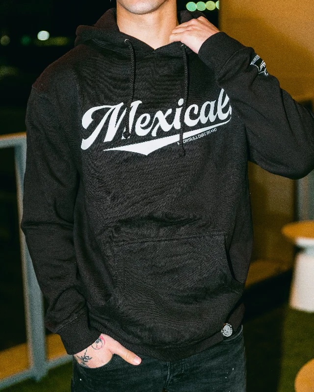 Simple Chic MEXICALI BLACK HOODIE