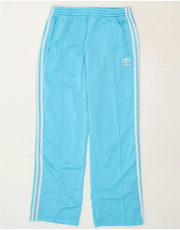 Relaxed Fit Wear ADIDAS Womens Tracksuit Trousers EU 44 Large Blue
