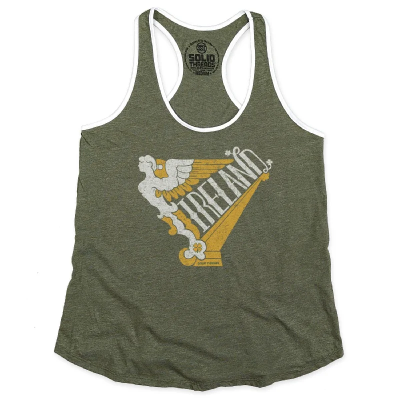Sporty Wear Women's Ireland Harp Tank Top