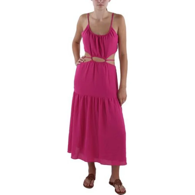 Easy Comfort Style BCBGeneration Womens Cutout Long Maxi Dress