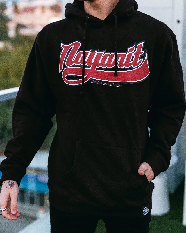 Relaxed Tops NAYARIT BLACK HOODIE