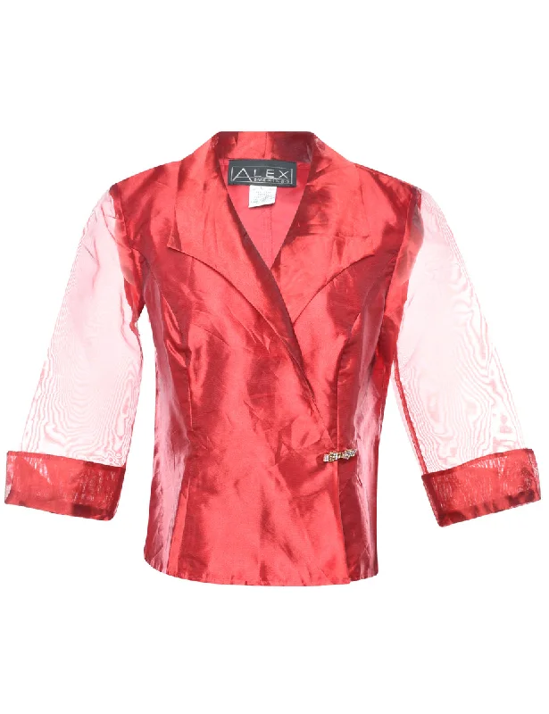 Relaxed Fits Shiny Evening Jacket - L