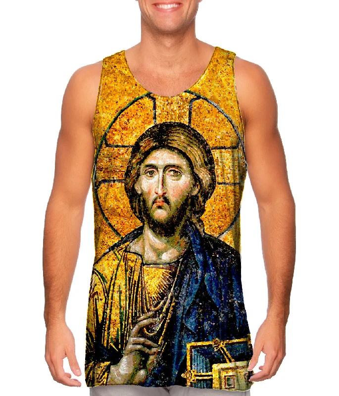 Trendy Comfort Wear "Christian Orthodox Jesus Gold Hagia Sophia"