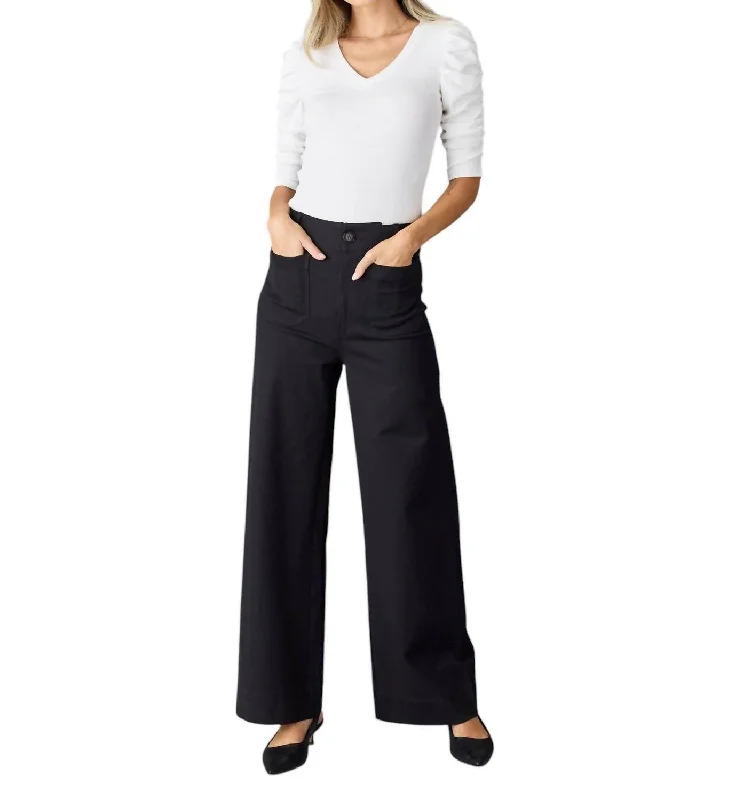 Cozy Fashion Stella Pants In Black