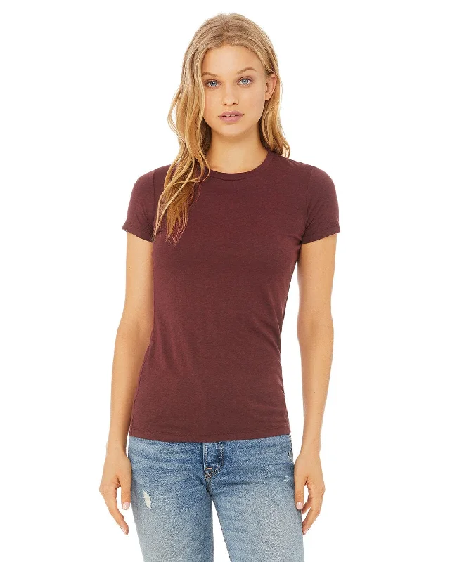 Modern Chic Bella+Canvas Ladies Favorite T-Shirt | Heather Cardinal