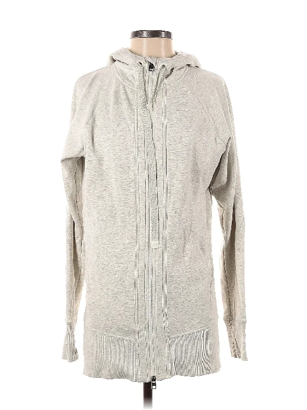 Relaxed Fit Wear Zip Up Hoodie