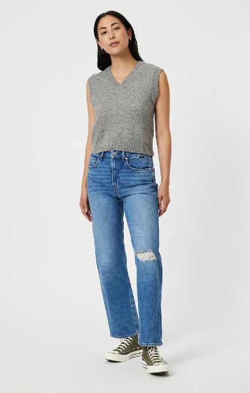 Modern Chic BARCELONA WIDE LEG IN DARK RECYCLED BLUE