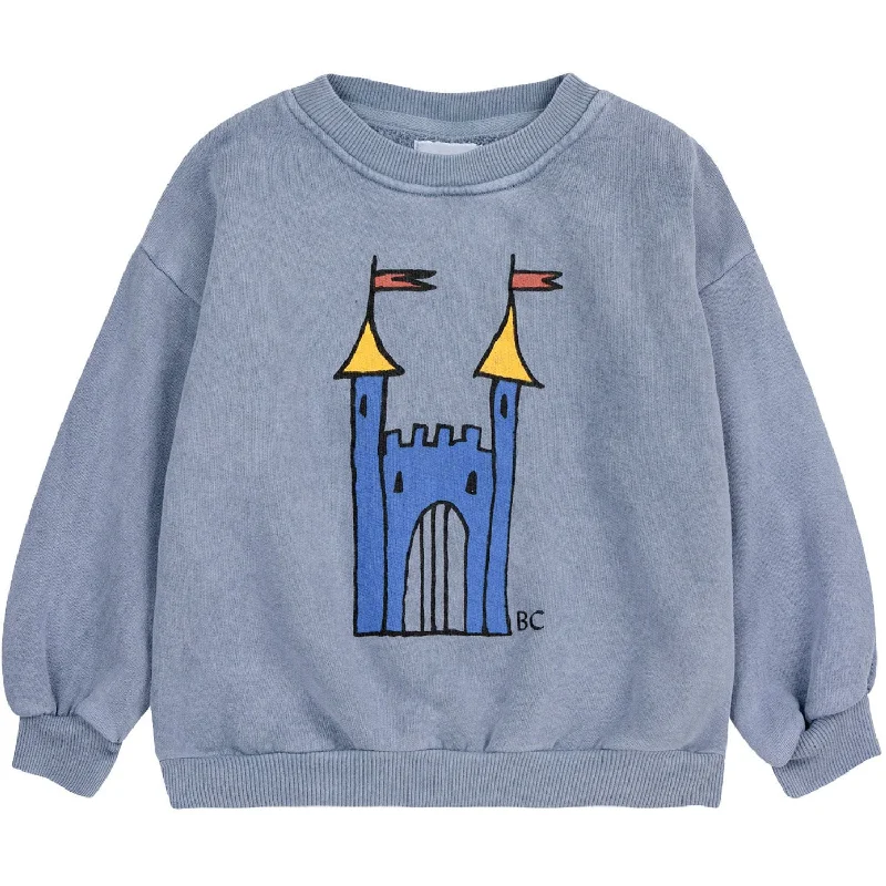 Cozy Fashions Bobo Choses Grey Faraway Castle Crewneck