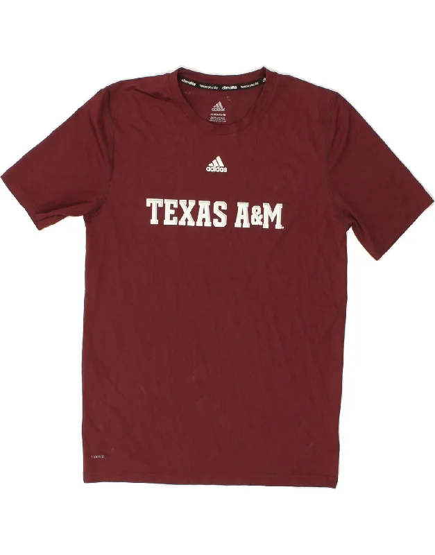 Cozy Lifestyle ADIDAS Womens Climalite Graphic T-Shirt Top UK 18 XL Burgundy Polyester Cozy Lifestyle ADIDAS Womens Climalite Graphic T-Shirt Top UK 18 XL Burgundy Polyester