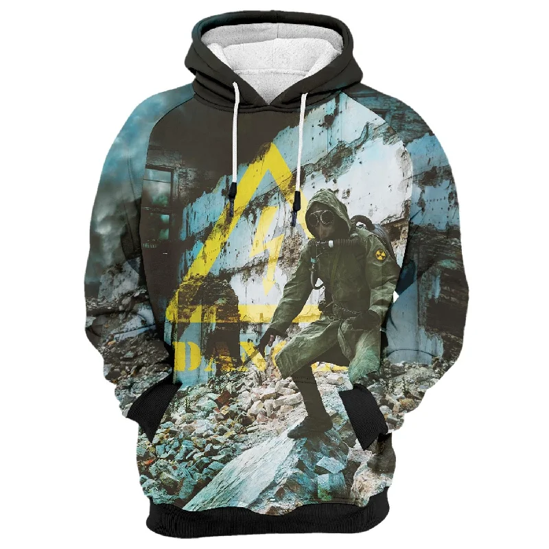 Comfy Layers Apocalyptic Soldier Hoodie