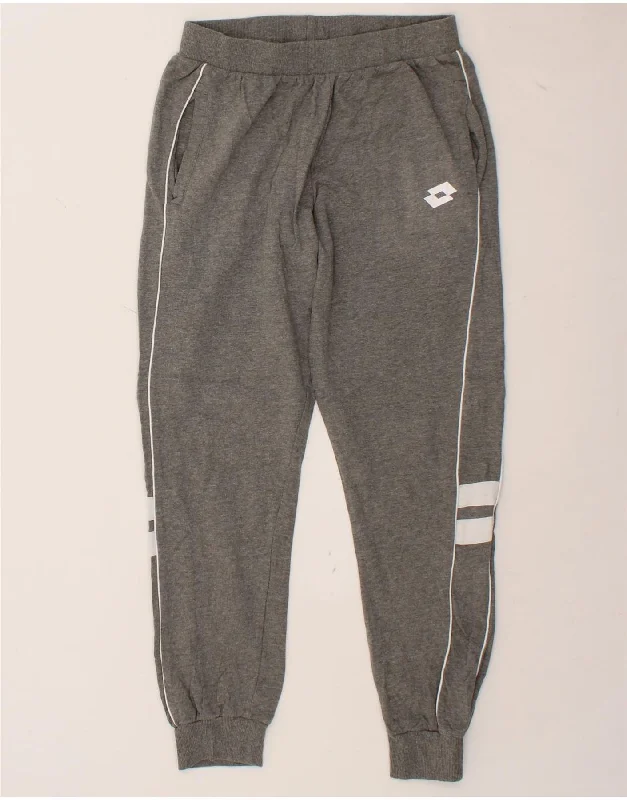 Relaxed Weekend Wear LOTTO Womens Tracksuit Trousers Joggers UK 10 Small Grey Colourblock Relaxed Weekend Wear LOTTO Womens Tracksuit Trousers Joggers UK 10 Small Grey Colourblock