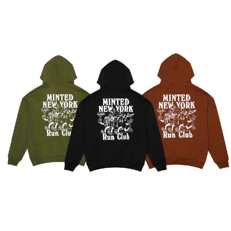 Chic Comfort Wear The Run Club Hoodie