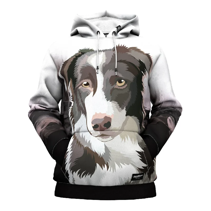 Simple Looks Border Collie Hoodie