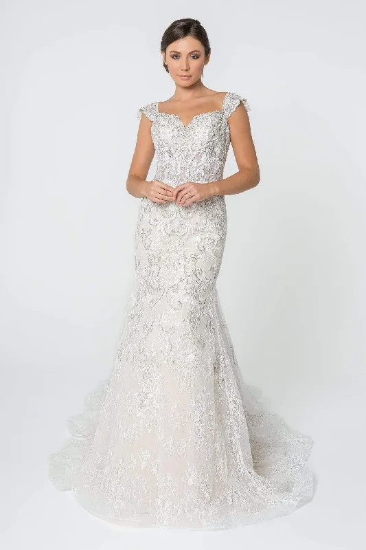 Weekend Comfort Wear Elizabeth K - GL2822 Jewel Embroidered Sweetheart Trumpet Gown Weekend Comfort Wear Elizabeth K - GL2822 Jewel Embroidered Sweetheart Trumpet Gown