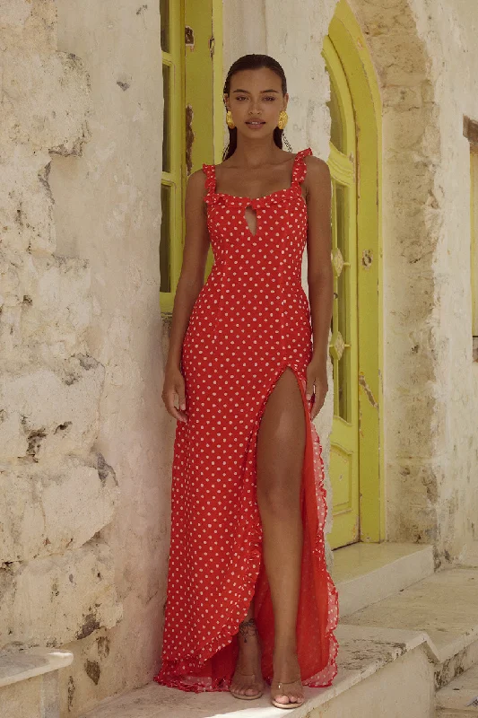 Urban Chic EVEY MAXI DRESS - RED