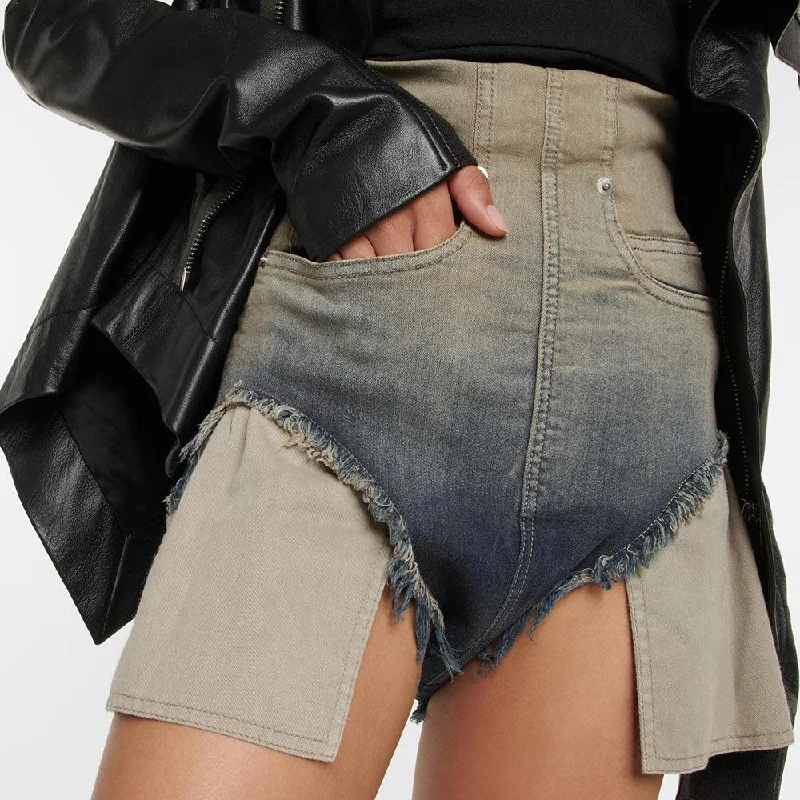 Timeless Outfits Women's Zippered High-waisted Jeans