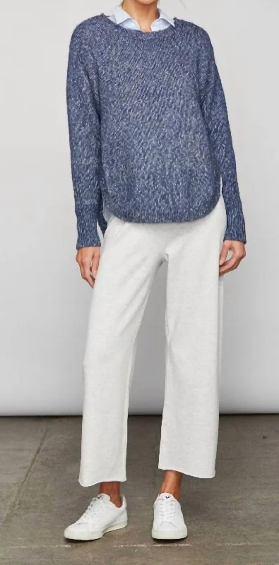 Breathable Style Alder Sweater Military Blue