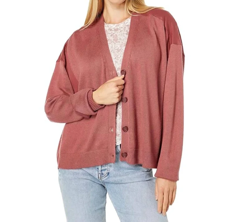 Everyday Outfits Corinne Cardigan In Penny