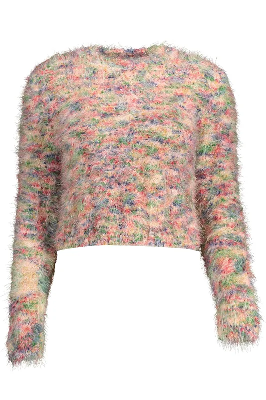Relaxed Fashion Desigual Chic  Contrast Detail Long-Sleeve Women's Shirt