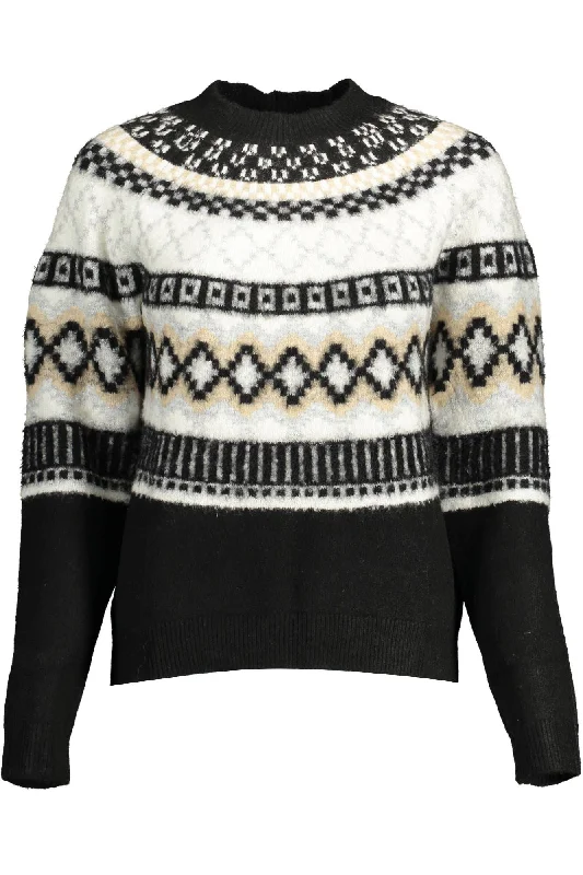 Versatile Outfits Desigual Chic Contrasting Detail Women's Sweater