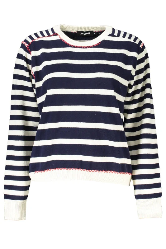 Effortless Outfits Desigual Chic  Long-Sleeved Contrast Detail Women's Shirt