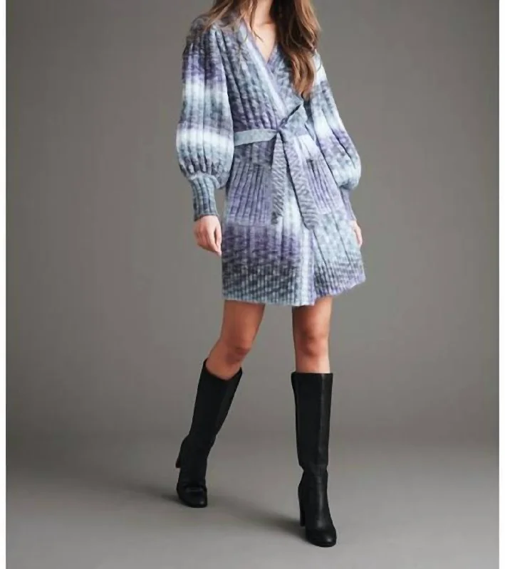 Breezy Outfits Ivanna In Blue Purple Ombre