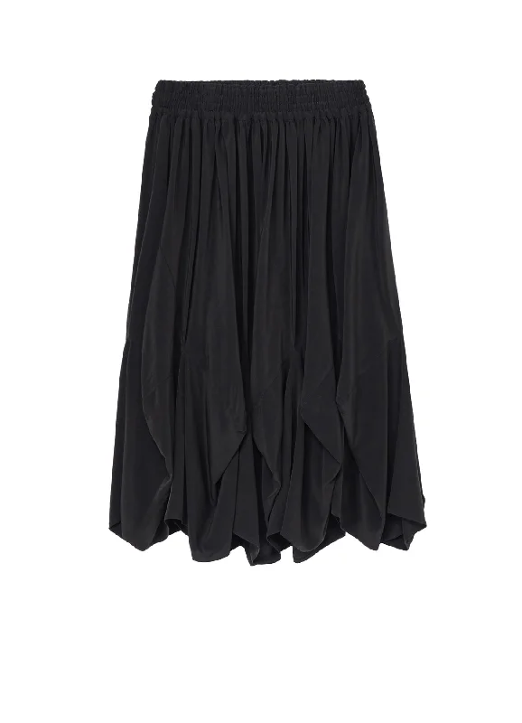 Simple Looks TRIACETATE DECIN ELASTIC WAIST SKIRT