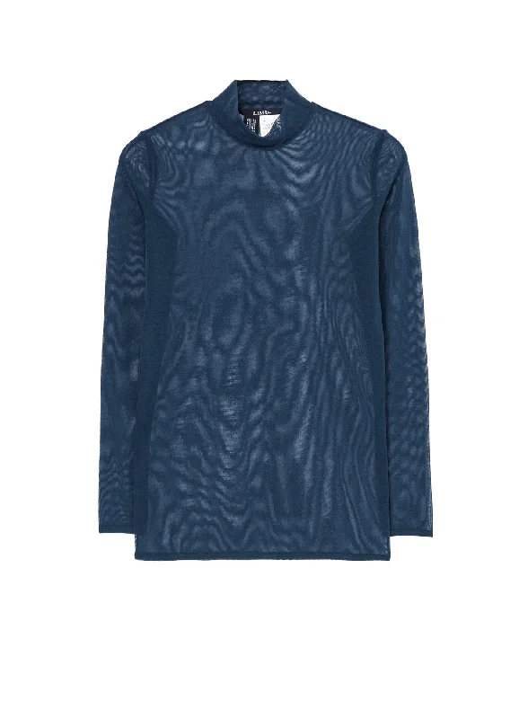 Soft Layers TULLE HIGH NECK PULLOVER