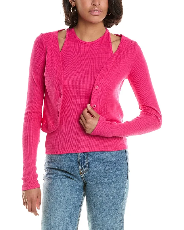 Stylish Jackets Monrow Baby Thermal Cardi Top