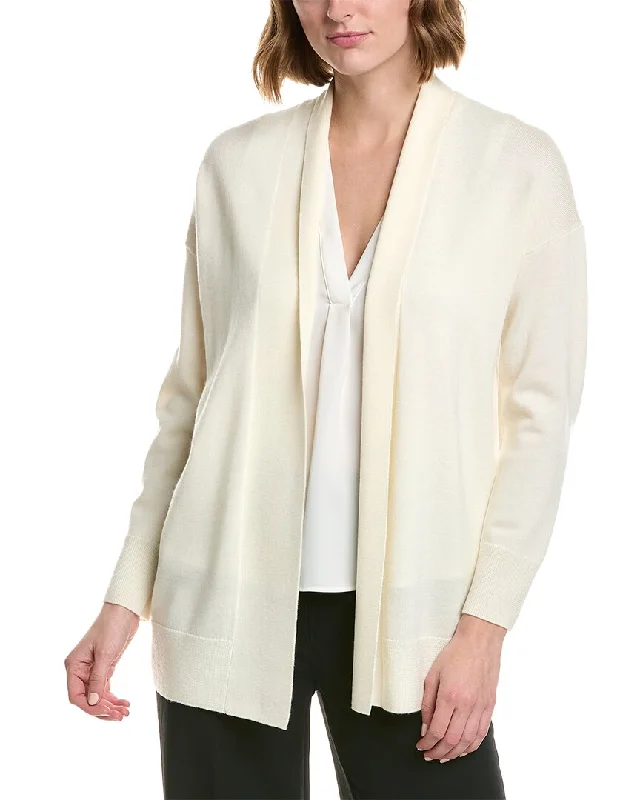 Comfy Layers Vince Drop Shoulder Wool Cardigan