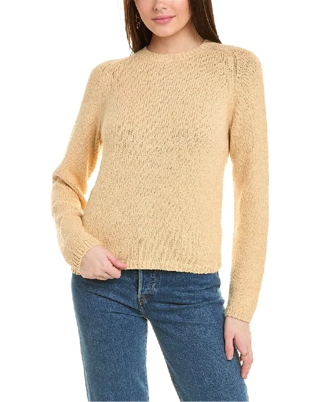 Simple Chic Vince Pebbled Crewneck Pullover