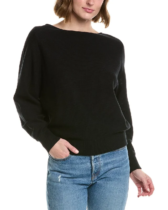 Cozy Lounge Wear Vince Waffle Raglan Pullover