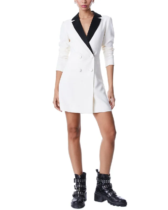 Sporty Wear alice + olivia Kyrie Tuxedo Dress