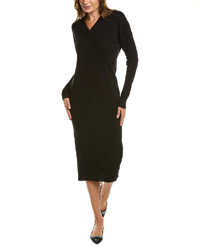 Cozy Essentials AllSaints Britta Cashmere & Wool-Blend Dress