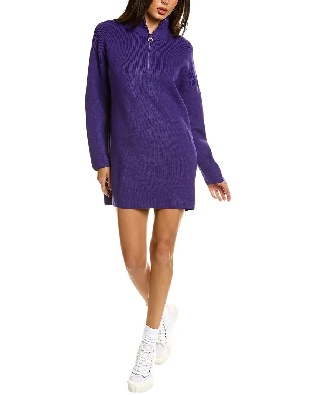 Casual Chic Outfits ANNA KAY Wool-Blend Sweaterdress