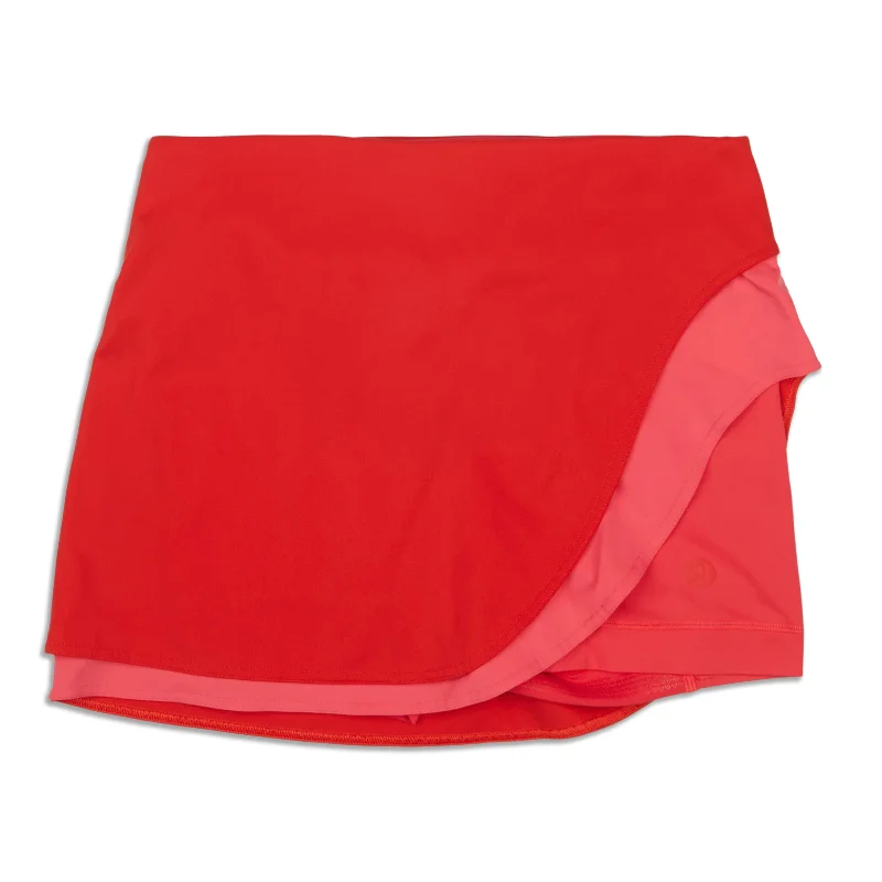 Comfortable Tops Asymmetrical Layered High-Rise Tennis Skirt - Resale