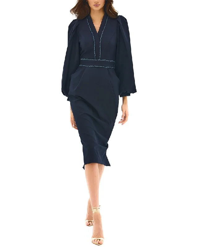 Trendy Comfort Wear BGL Wool-Blend Dress