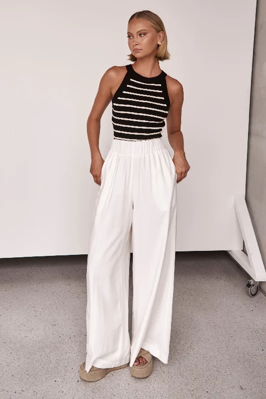 Stylish Casuals Billie Pant (White)