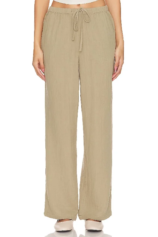 Soft Fabric Looks Emme Pant In Mermaid