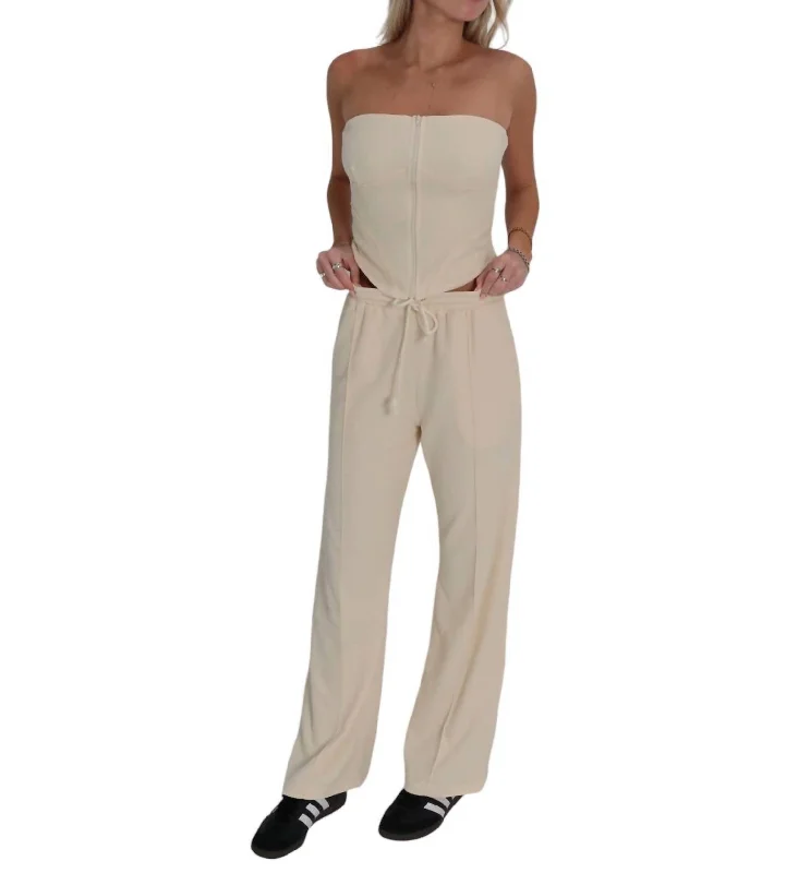 Timeless Outfits En Route Pants In Cream