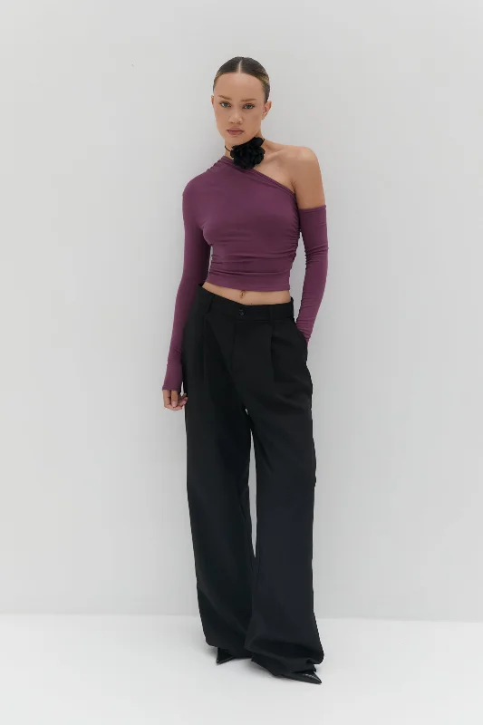 Breathable Style Filipa Trousers - Black