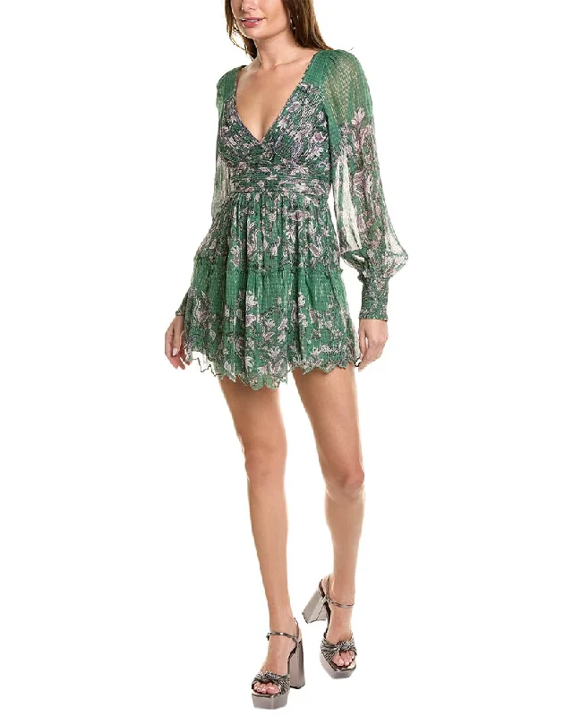 Casual Chic Outfits Hemant & Nandita Metallic Mini Dress