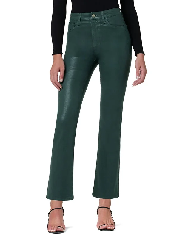 Comfortable Fashion Looks JOE'S Jeans The Callie Coated Forest Green Jean