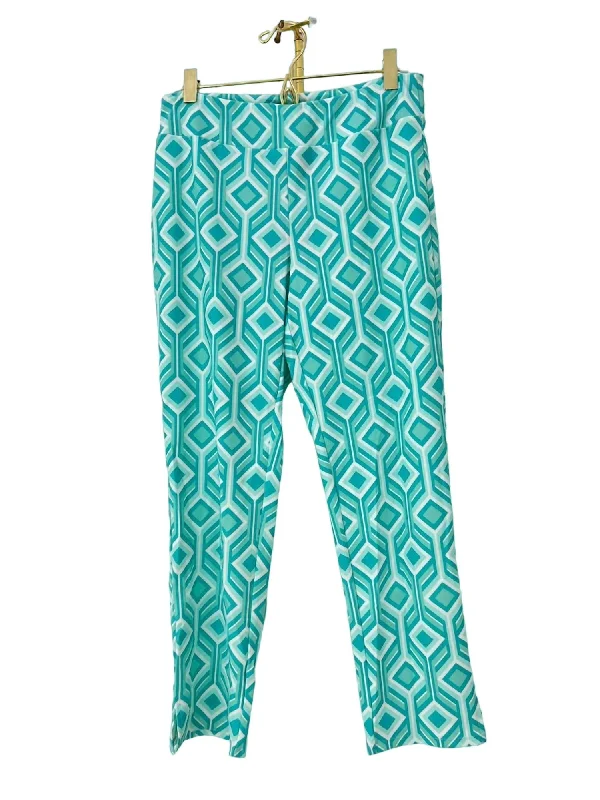Cozy Fashions Lucia Pant In Trellis Trio Seamist