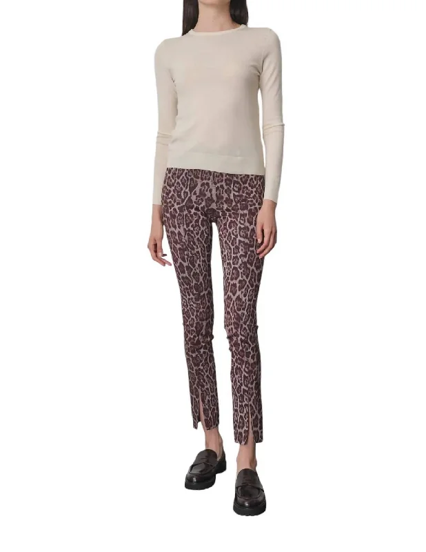 Comfortable Tops Max Freedom Pant In Leopard
