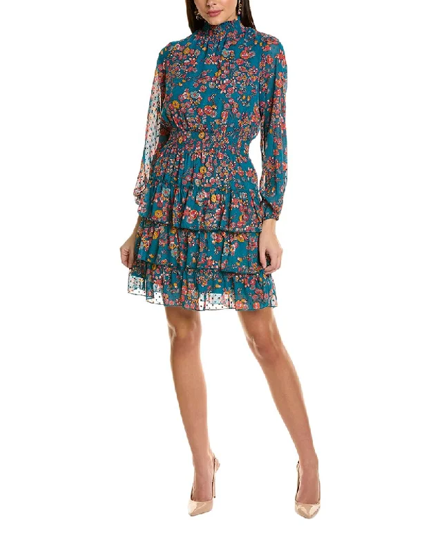 Trendy Looks Nanette Nanette Lepore Clipped Dot Mini Dress