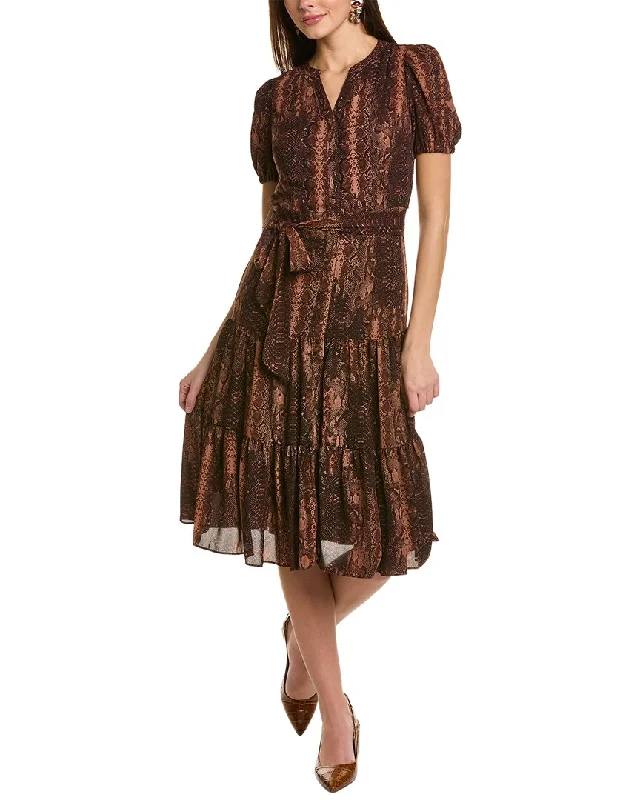 Cozy Outerwear Nanette Nanette Lepore Tie Waist Shirtdress